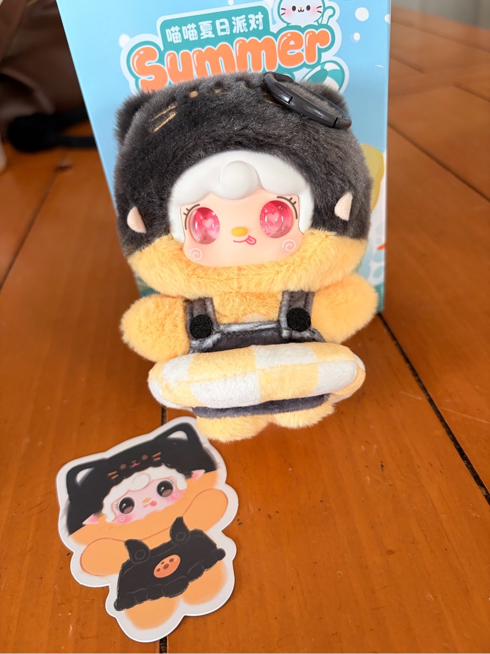 Blind box Yooki Summer Orange and black